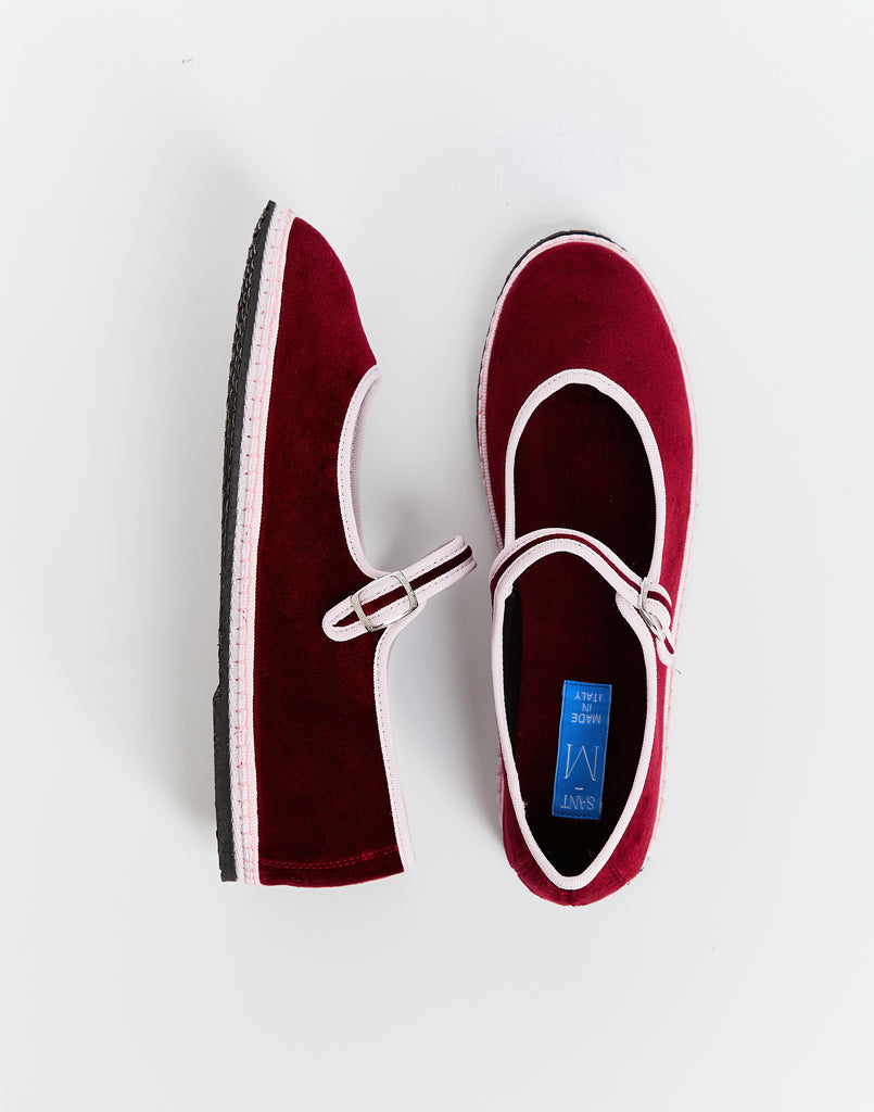 Mestiza x SantM Mary Jane Furlane Bordeaux