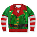 Santa's Little Biker Help Christmas Sweatshirt