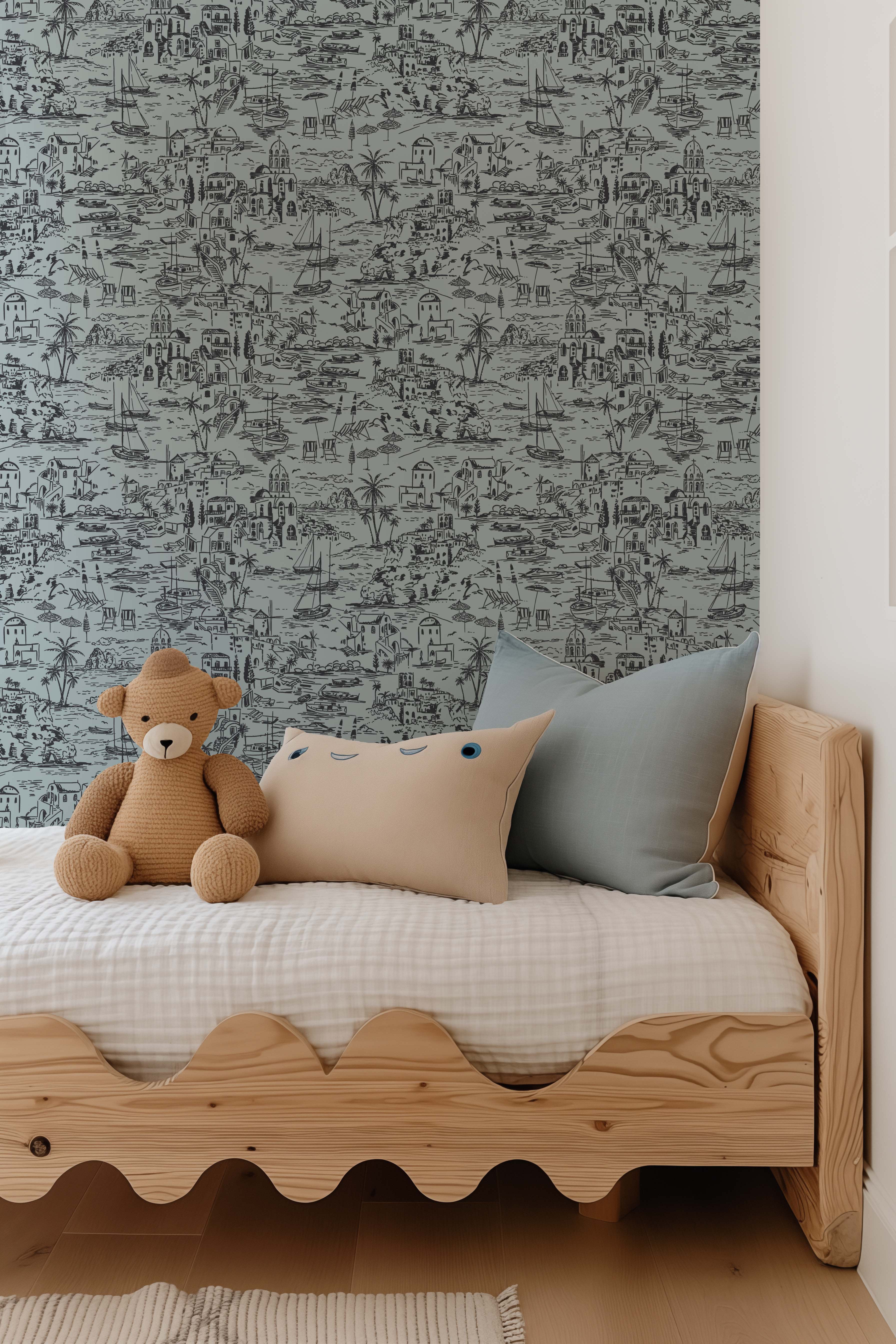 Nico Designer Removable Wallpaper for Easy Home Updates