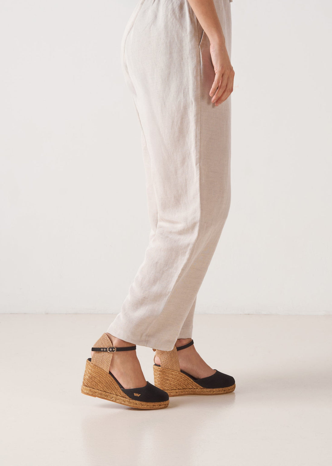 Satuna Canvas Espadrille Wedges