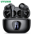 Wireless Earbuds with LED Display – Bluetooth 5.3 TWS In-Ear Headphones, ENC Noise Cancelling Mic, 48H Playtime, HiFi Stereo