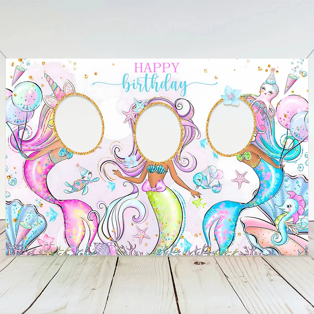 6pcs Little Mermaid Keychains Mermaid Keychains Happy Birthday Party Decoration Kids Under The Sea Party Baby Shower Decoration