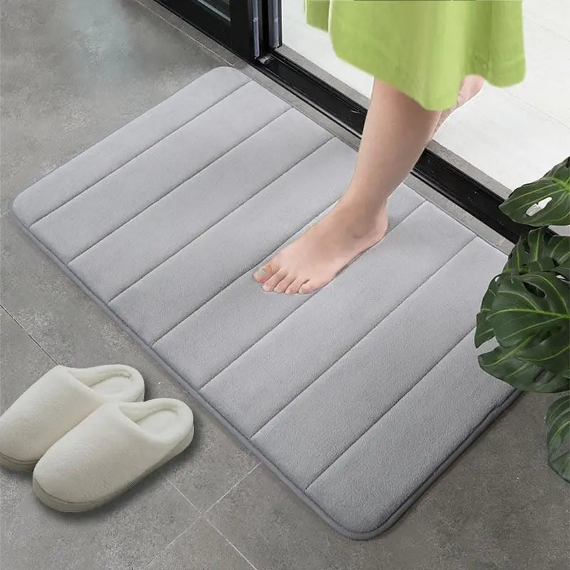 Super Absorbent Memory Foam Bathroom Rug