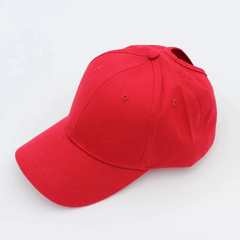 Women’s High-Ponytail Baseball Cap