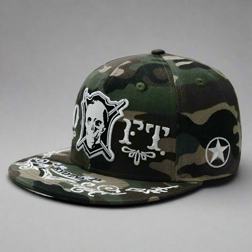 Hip Hop Punk Rock Snapback Cap