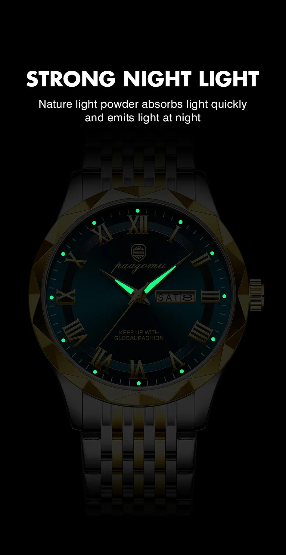 Men's Minimalist Quartz Leisure Watch – Waterproof Sport Watch
