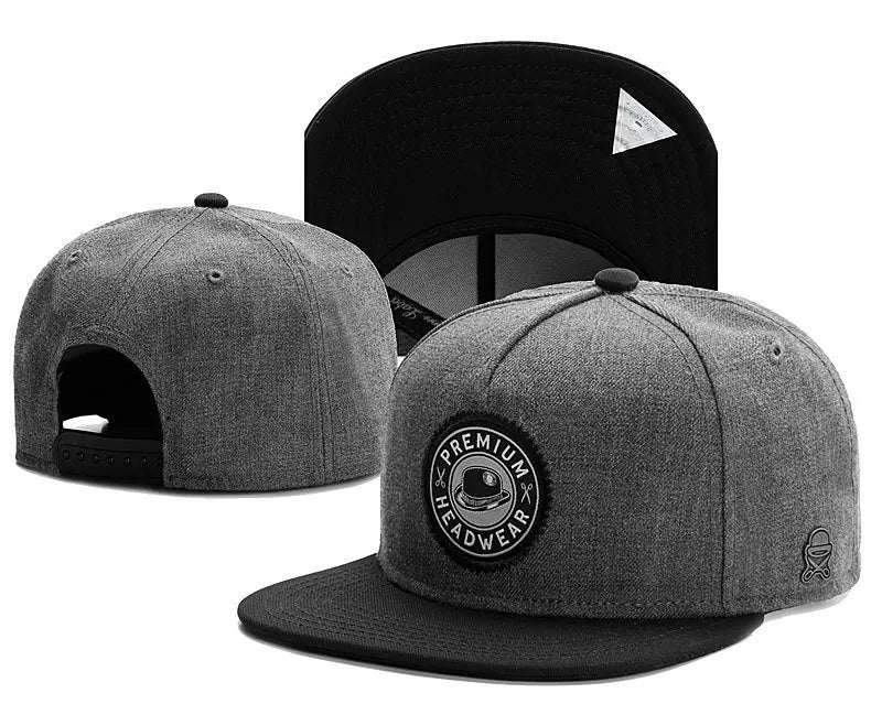 Skull Hand Snapback Hat – Flat Bill Adjustable Baseball Cap