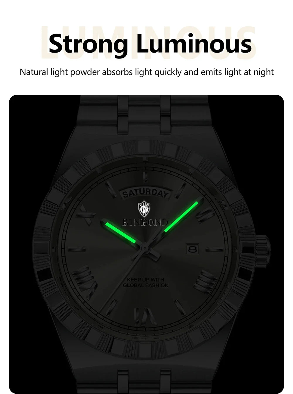 New Mens Automatic Watches For Man High Quality Brand Fashion Quartz Wristwatches Luxury Watch Men Gifts Sports Digital Clock