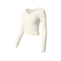 SculptFit Long Sleeve Yoga Crop Top
