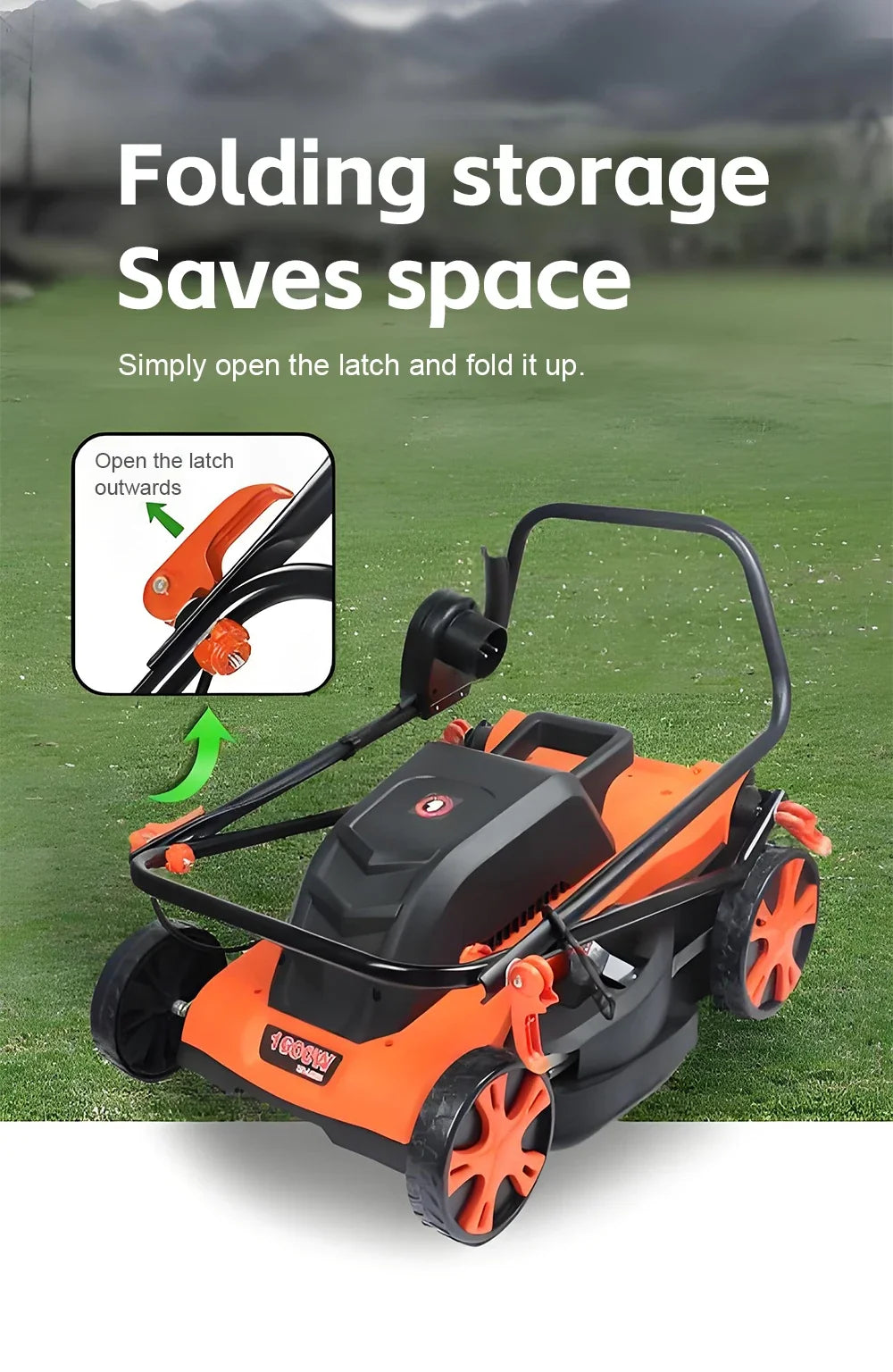 Handheld Electric Weeder and Lawn Trimmer, Cordless Brushless Garden Tool