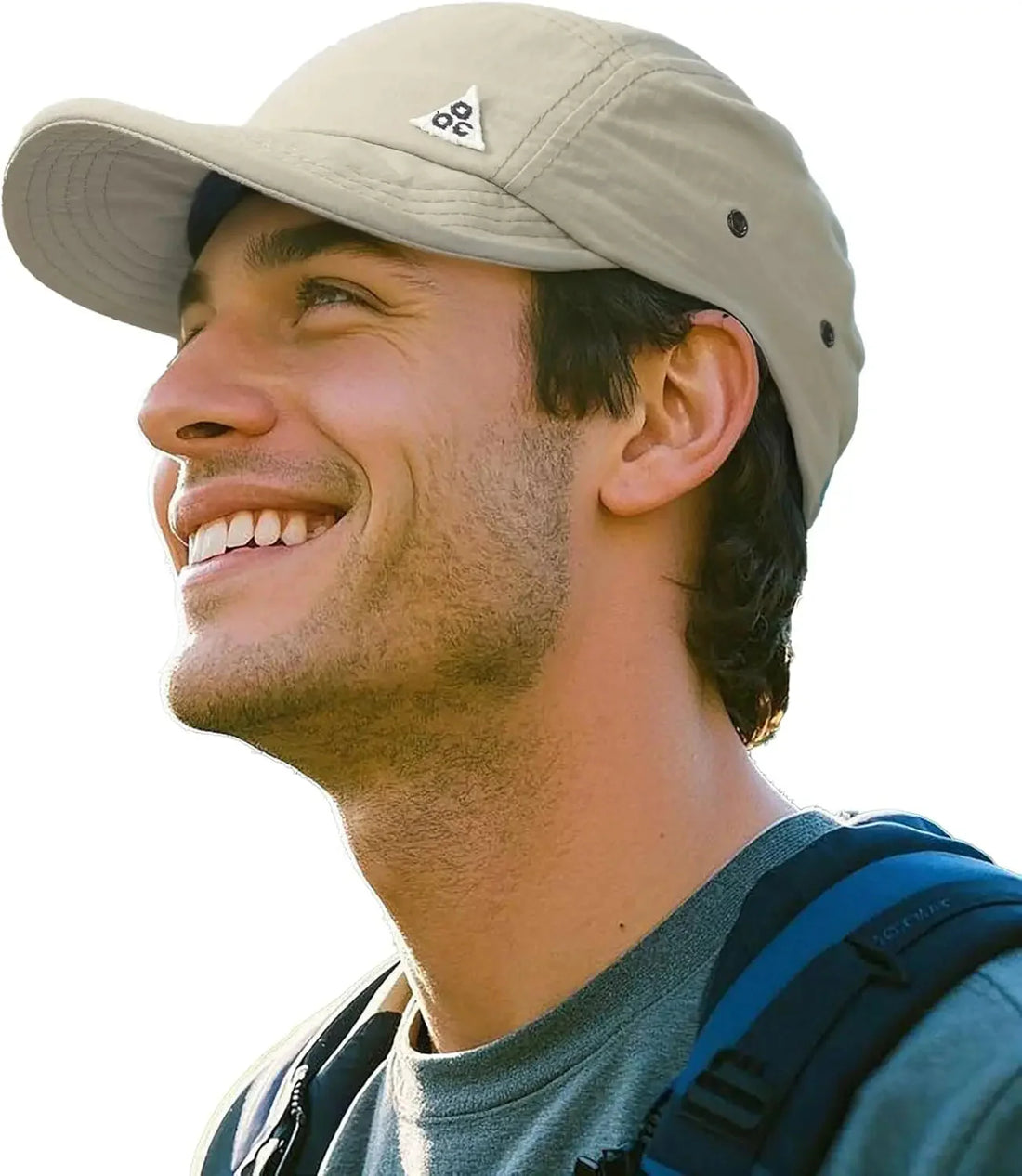 Summer 5-Panel Trucker Cap with Short Brim for Outdoor Activewear - Image 7