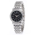 New Luxury Exquisite Women Quartz Watch Business Fashion Casual Round Rhinestone Quartz Watch Gift For Friends Family Relogio