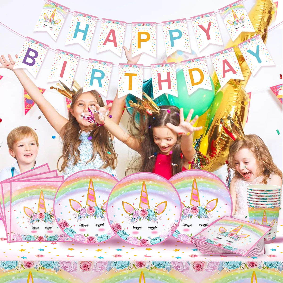 Unicorn Gift Boxes Birthday Party Decoration Kids Unicorn Party Favor Boxes Baby Shower Birthday Party Decorations Supplies