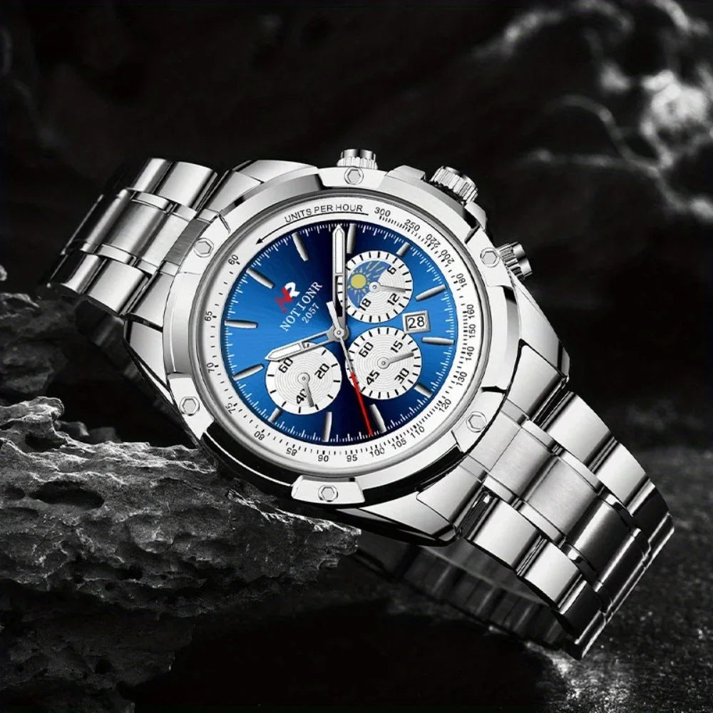 Men's Casual Quartz Wrist Watch – Versatile Everyday Dress Watch