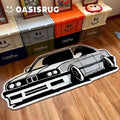 VIKAMA Trendy Car Carpet Comfortable And Soft Home Decoration Personality Creative Footrest Gaming Room Bedside Blanket