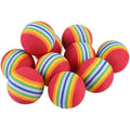 10pcs Interactive Soft Foam Cat Toy Balls for Indoor Chase