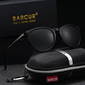 Round Polarized Sunglasses Women's UV400 Fashion Eyewear