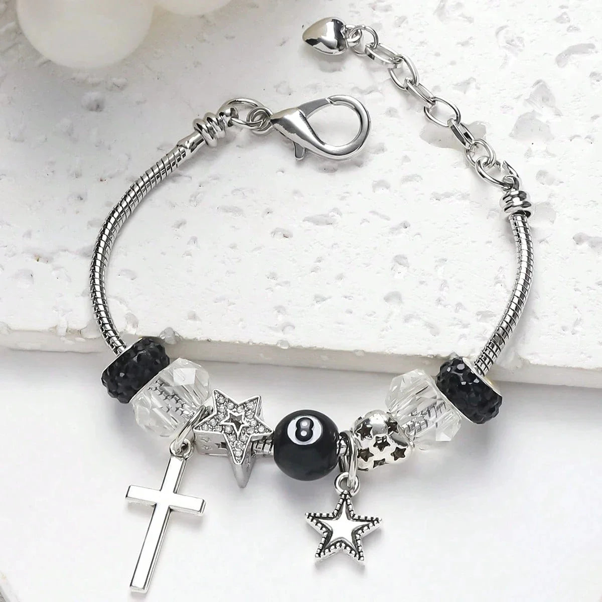 DIY Handmade Hippie Design  Chain  Bracelet Women Metal Star Charms Unisex Adjustable Bracelet