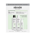 Nioxin Scalp Relief 3-step kit featuring shampoo, conditioner, and serum