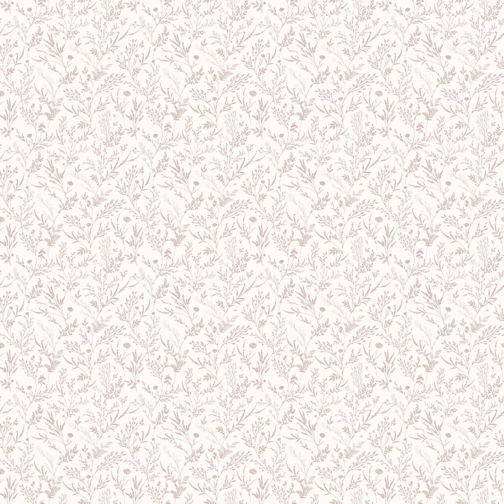 Scarlett Floral Removable Wallpaper in Sage Green and White