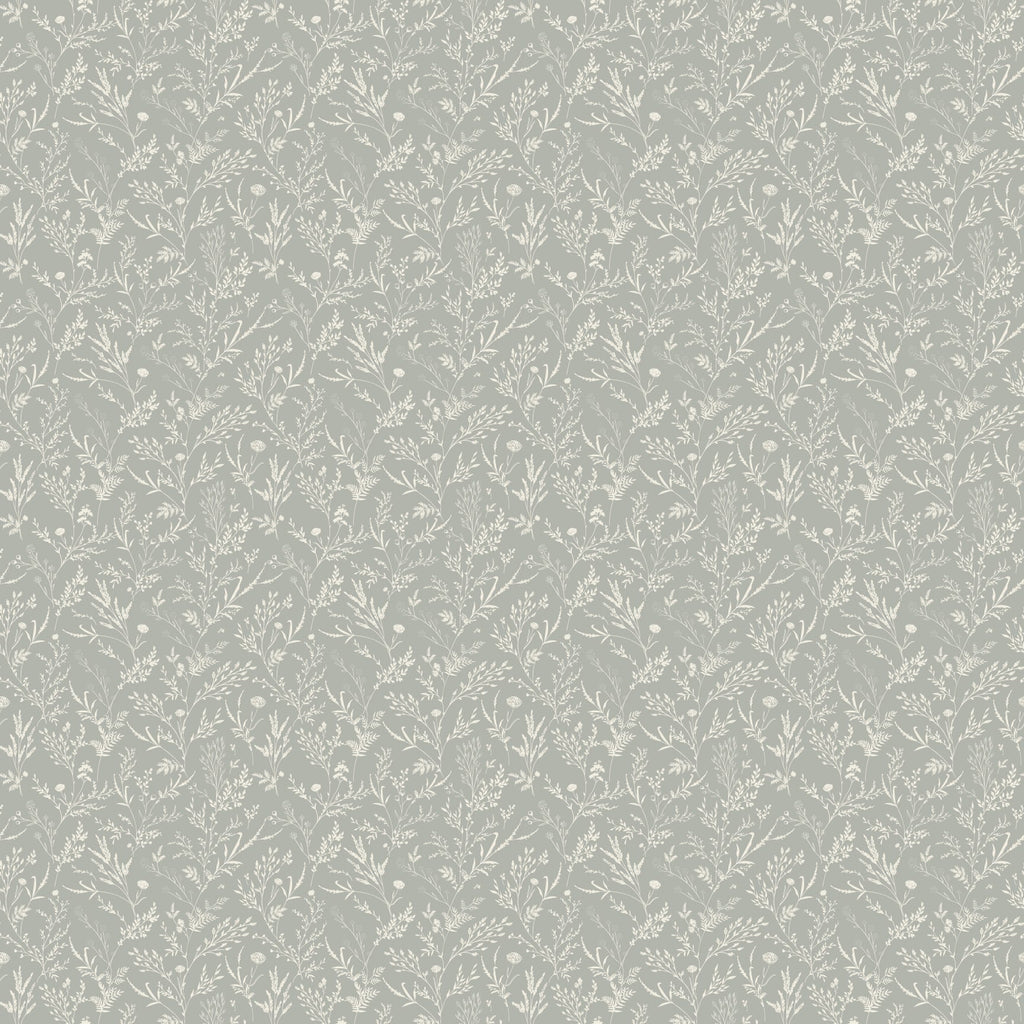 Scarlett Floral Removable Wallpaper in Sage Green and White