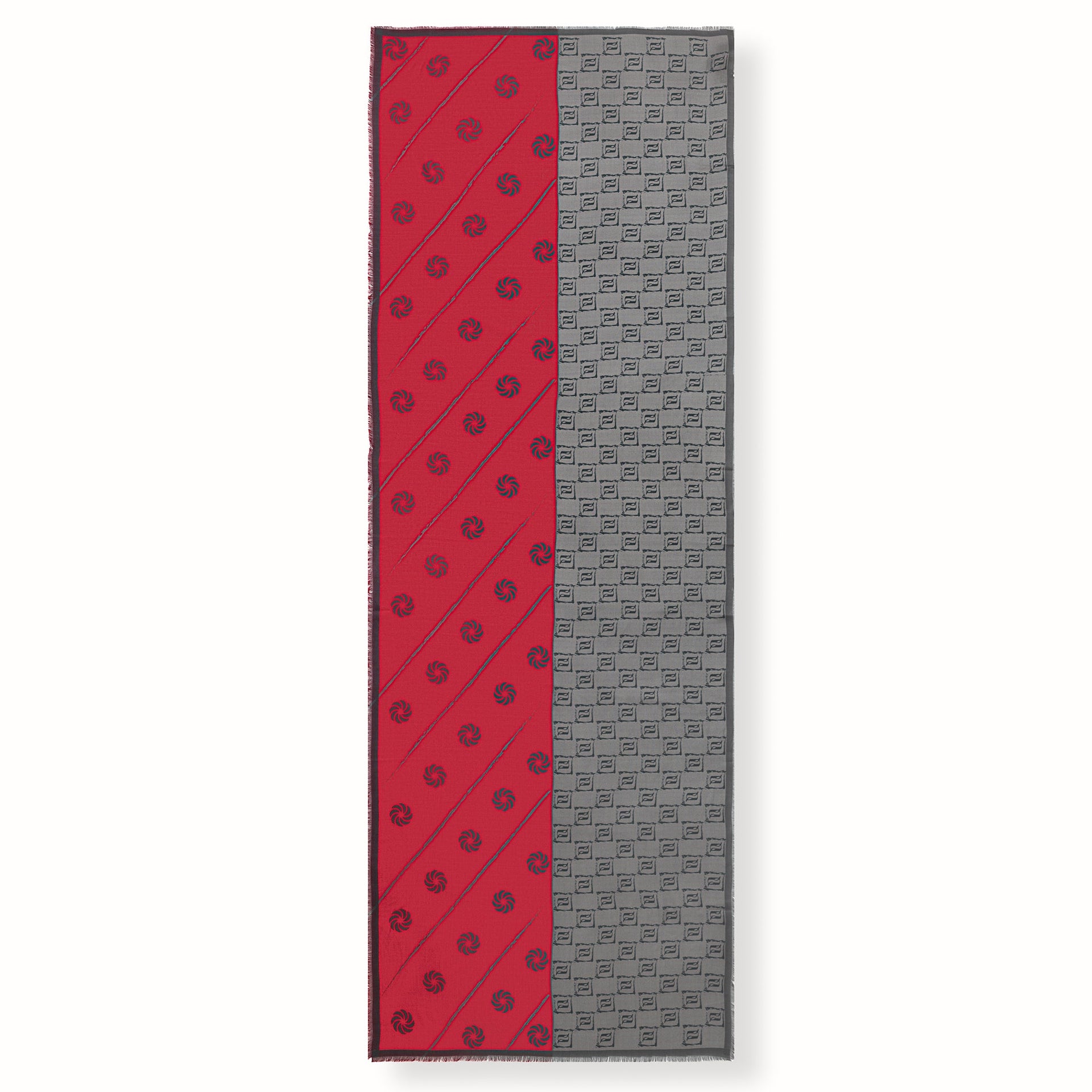 Eternity Burgundy Unisex Scarf