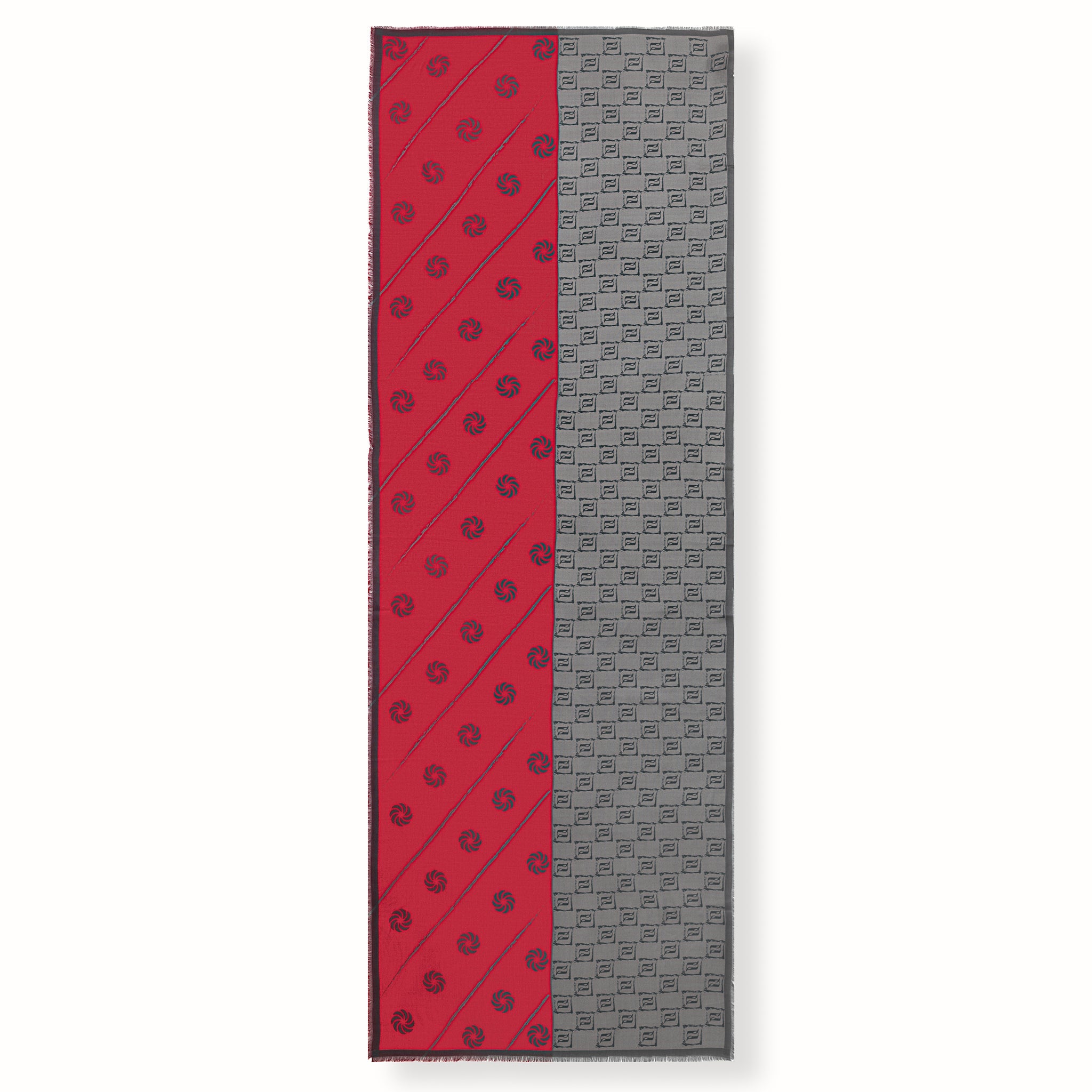 Eternity Burgundy Unisex Scarf