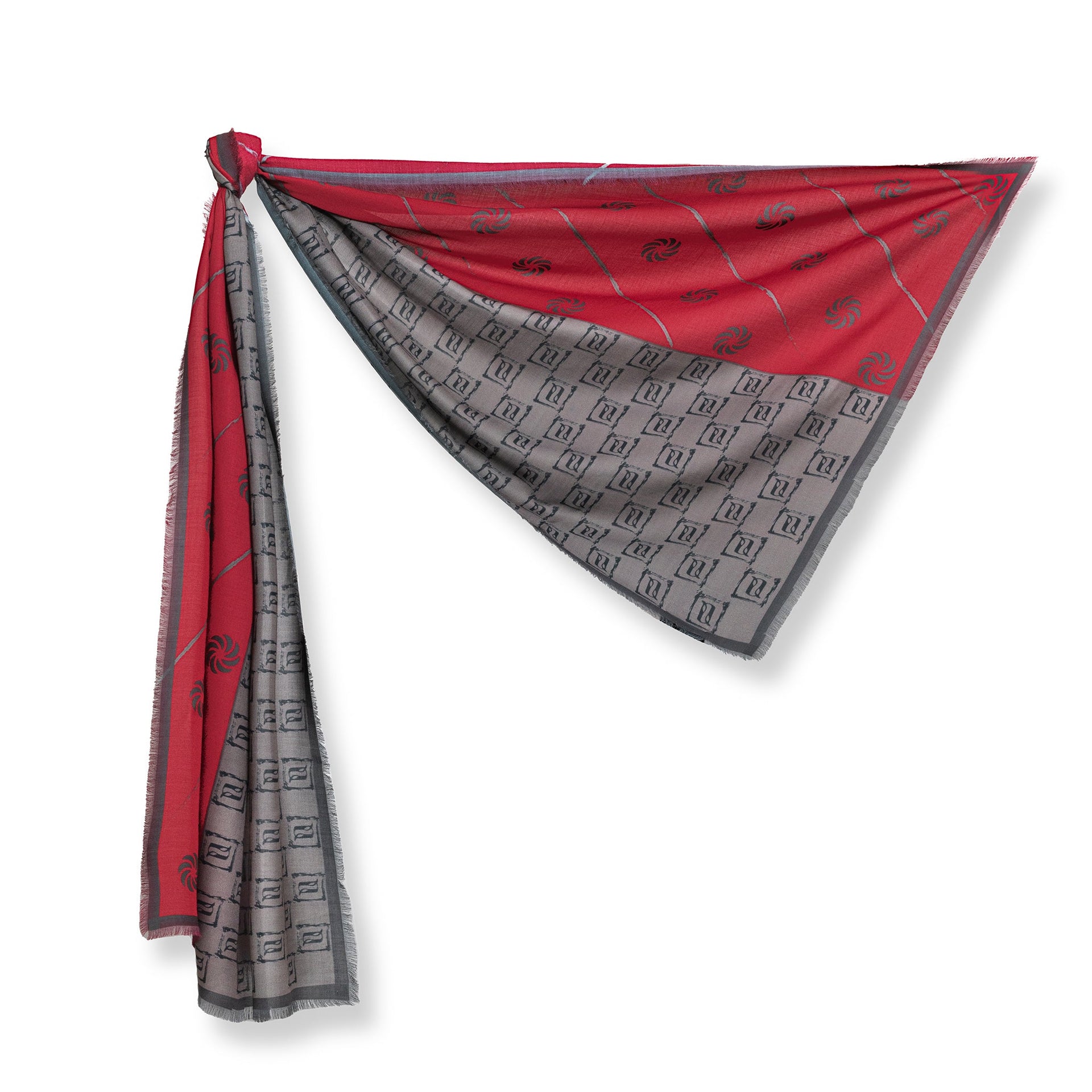 Eternity Burgundy Unisex Scarf