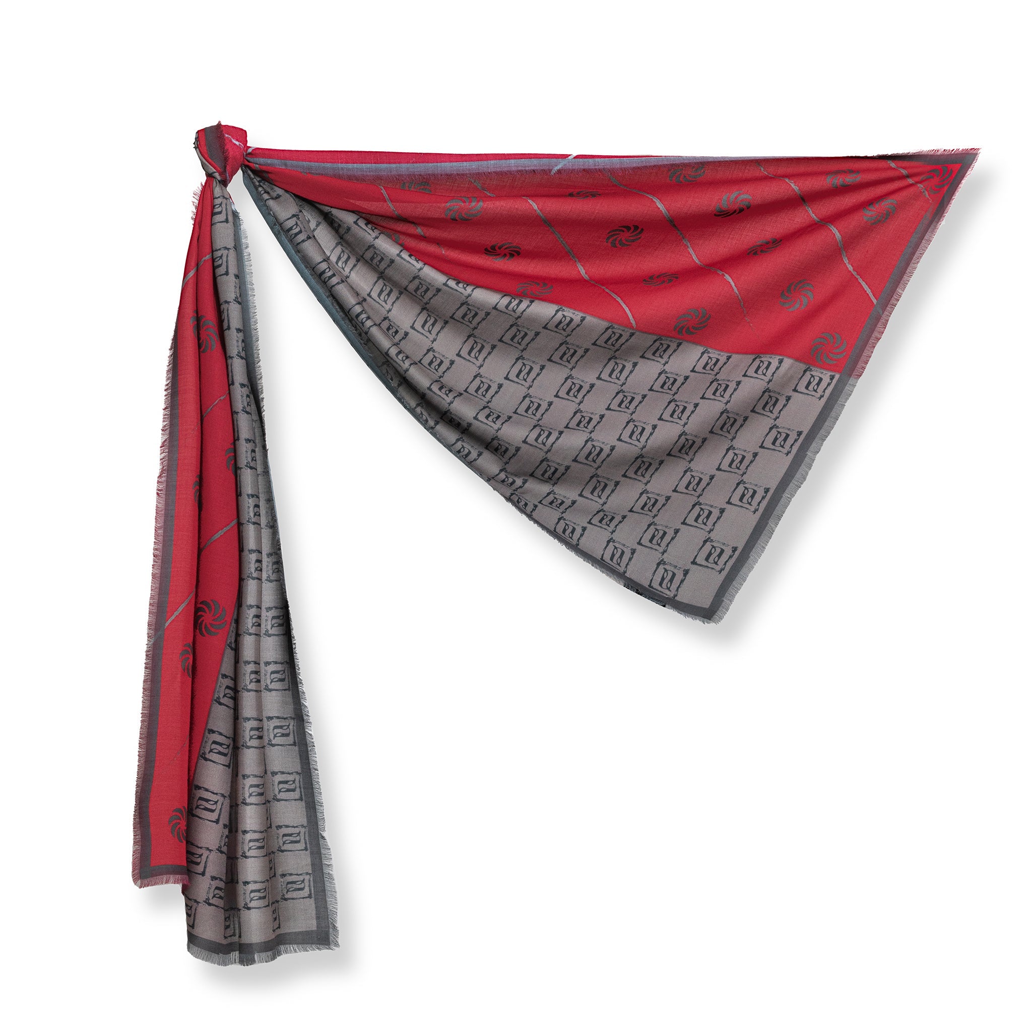 Eternity Burgundy Unisex Scarf