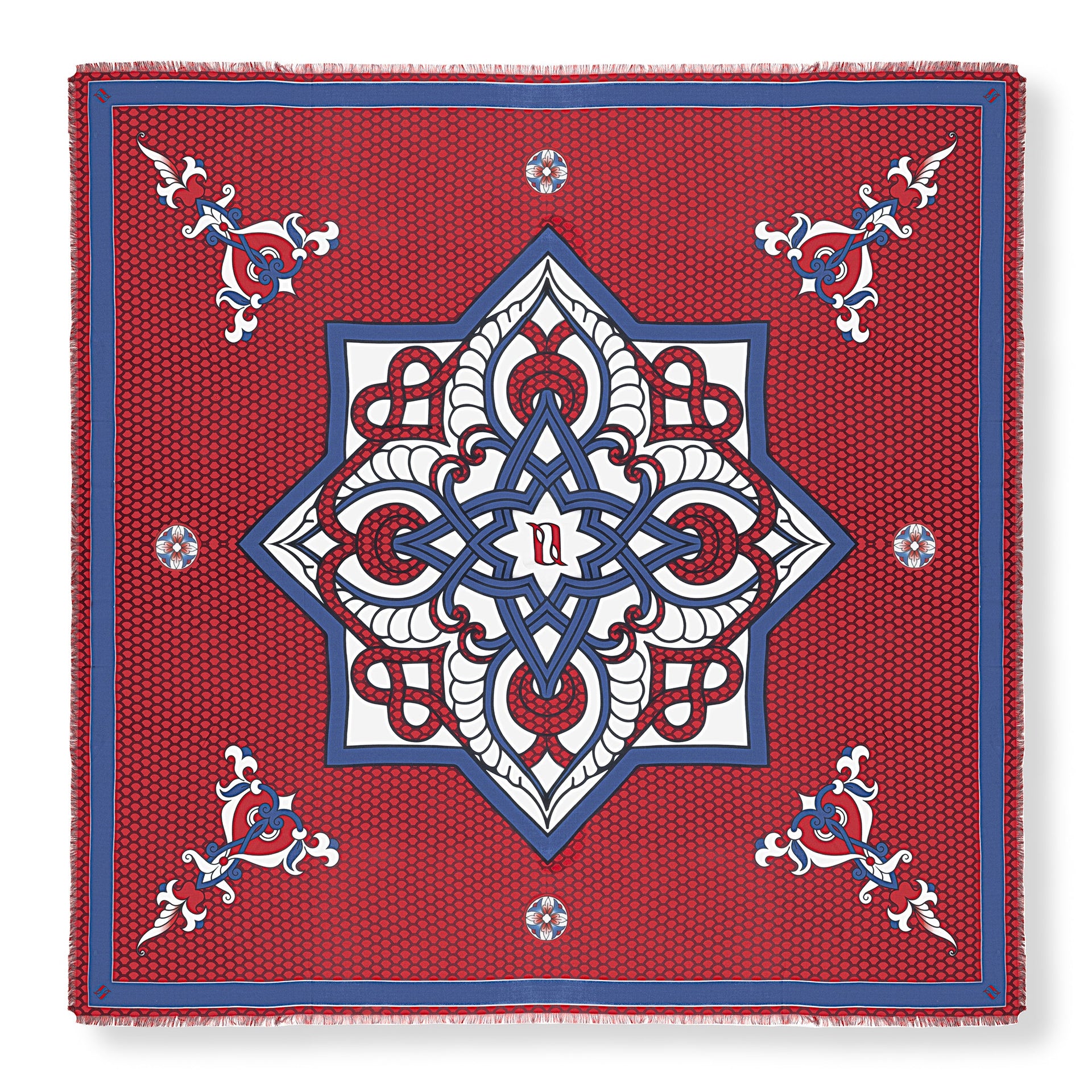 Oversized Ornament Scarf