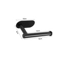 Self-Adhesive Toilet Paper Holder – No-Drill Stainless Steel Roll Holder with Shelf