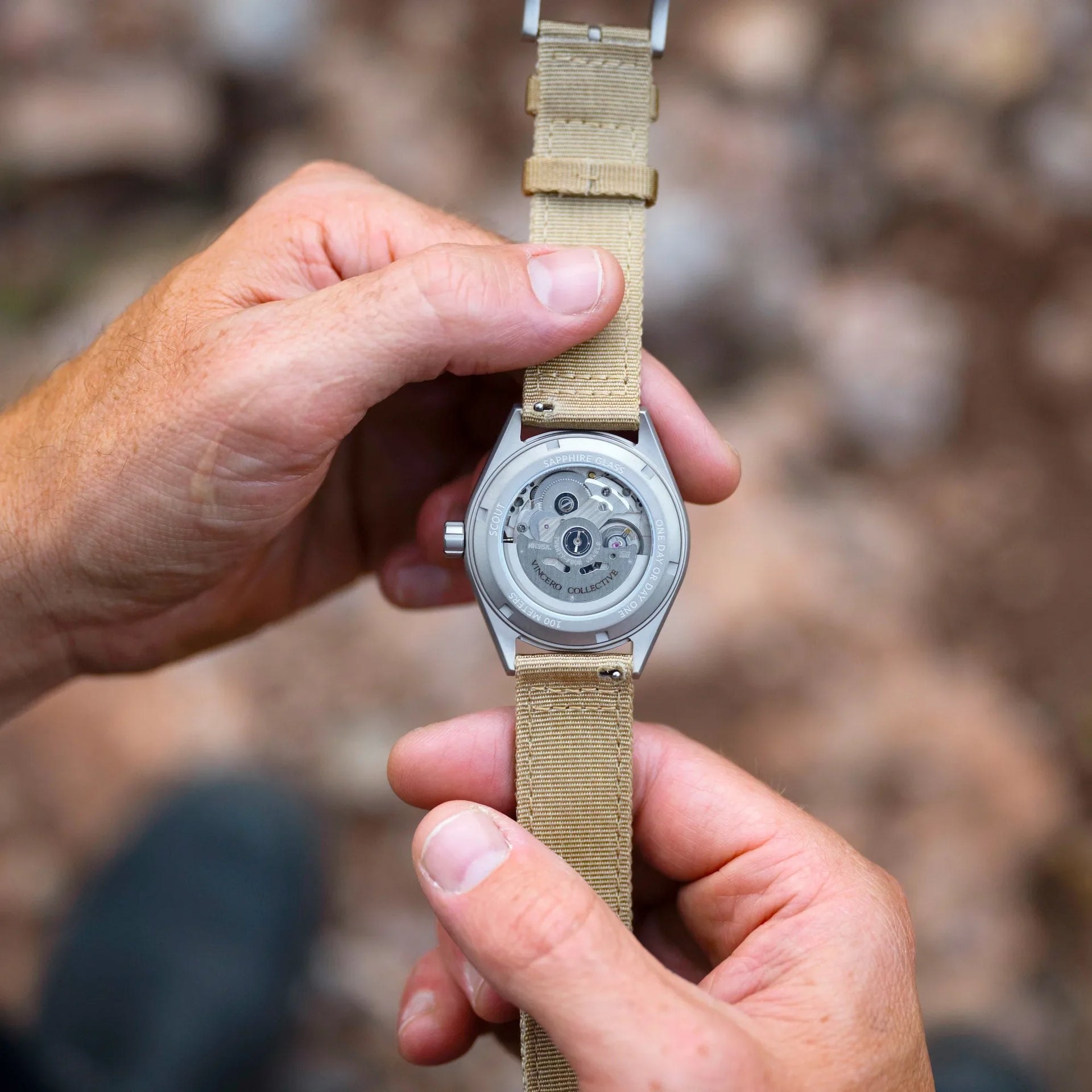 The Scout Titanium Highlander 40mm Everyday Field Watch