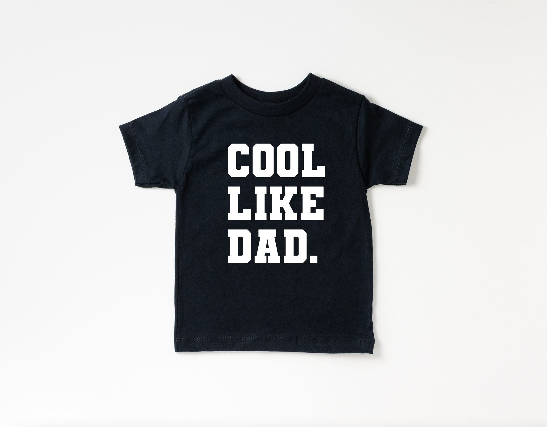 Cool Like Dad Unisex Crew Neck Cotton Graphic Tee