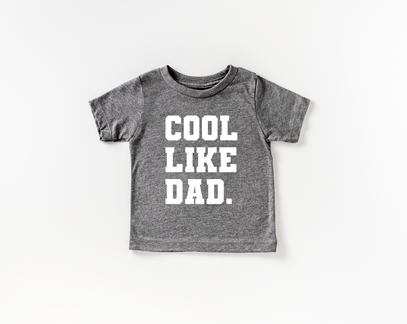 Cool Like Dad Unisex Crew Neck Cotton Graphic Tee