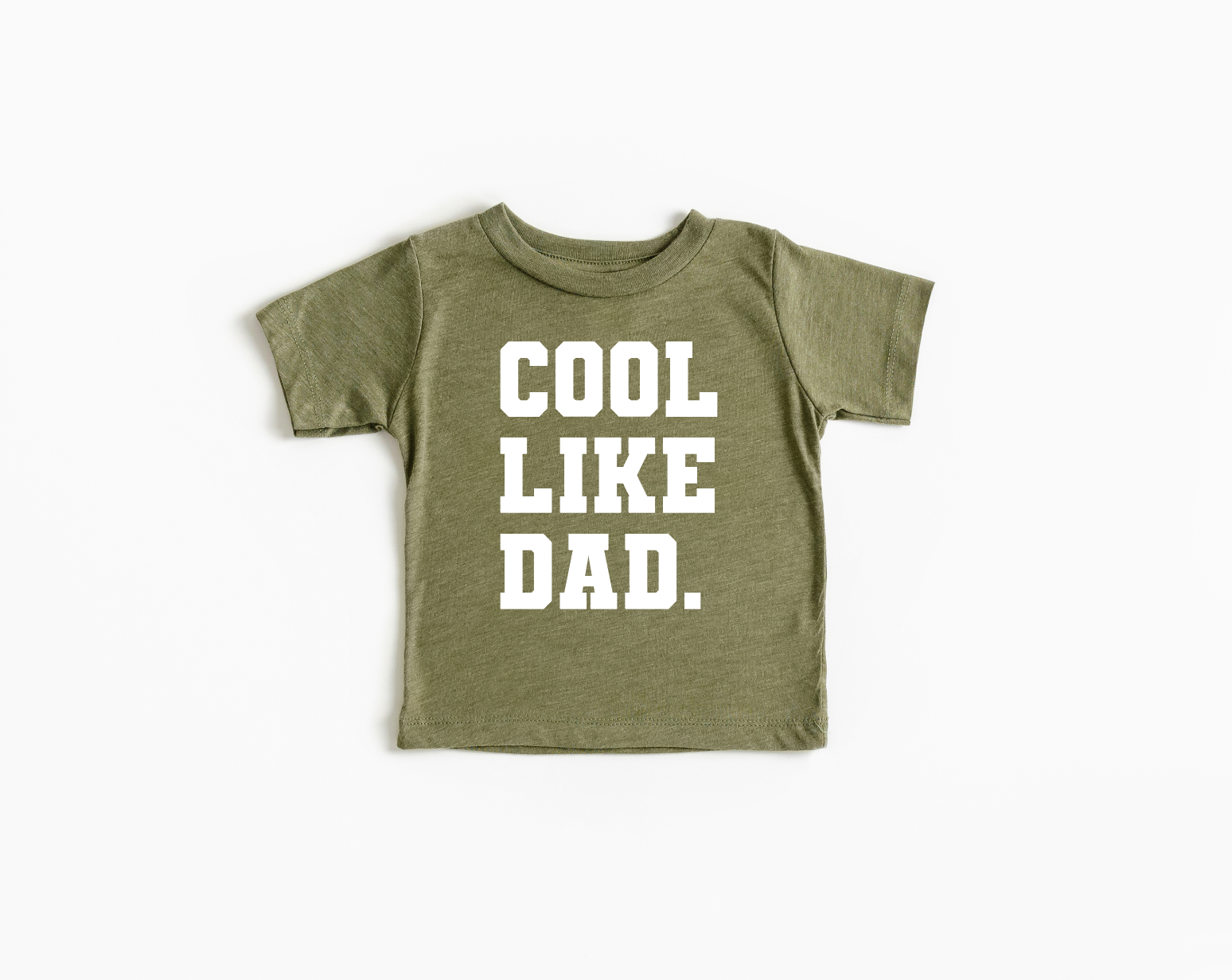 Cool Like Dad Unisex Crew Neck Cotton Graphic Tee