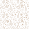 Ashlyn Floral Removable Wallpaper in Blue and Pink