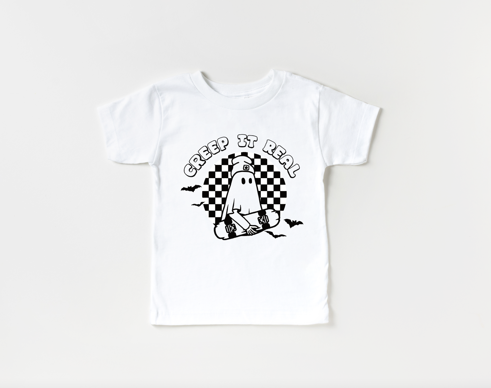 Creep it Real Unisex Crew Neck Halloween Graphic Tee