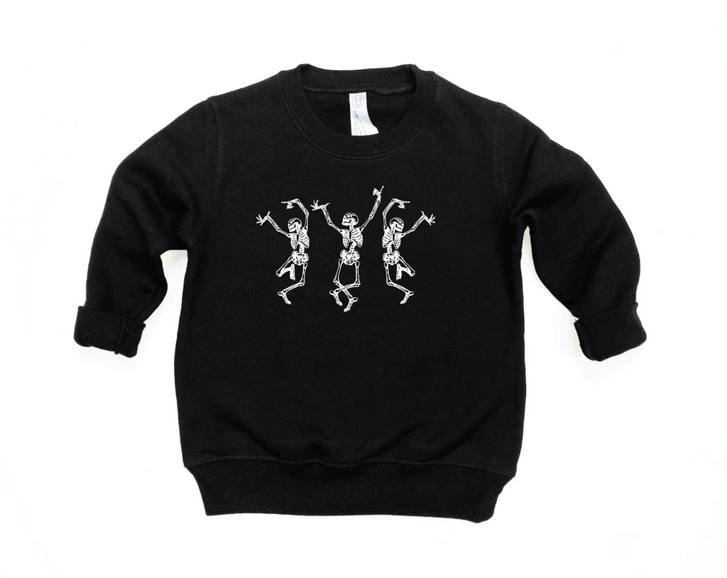 Dancing Skeletons Unisex Graphic Sweatshirt Casual Streetwear