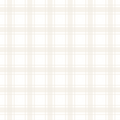 Sampson Plaid Peel and Stick Wallpaper in White and Beige
