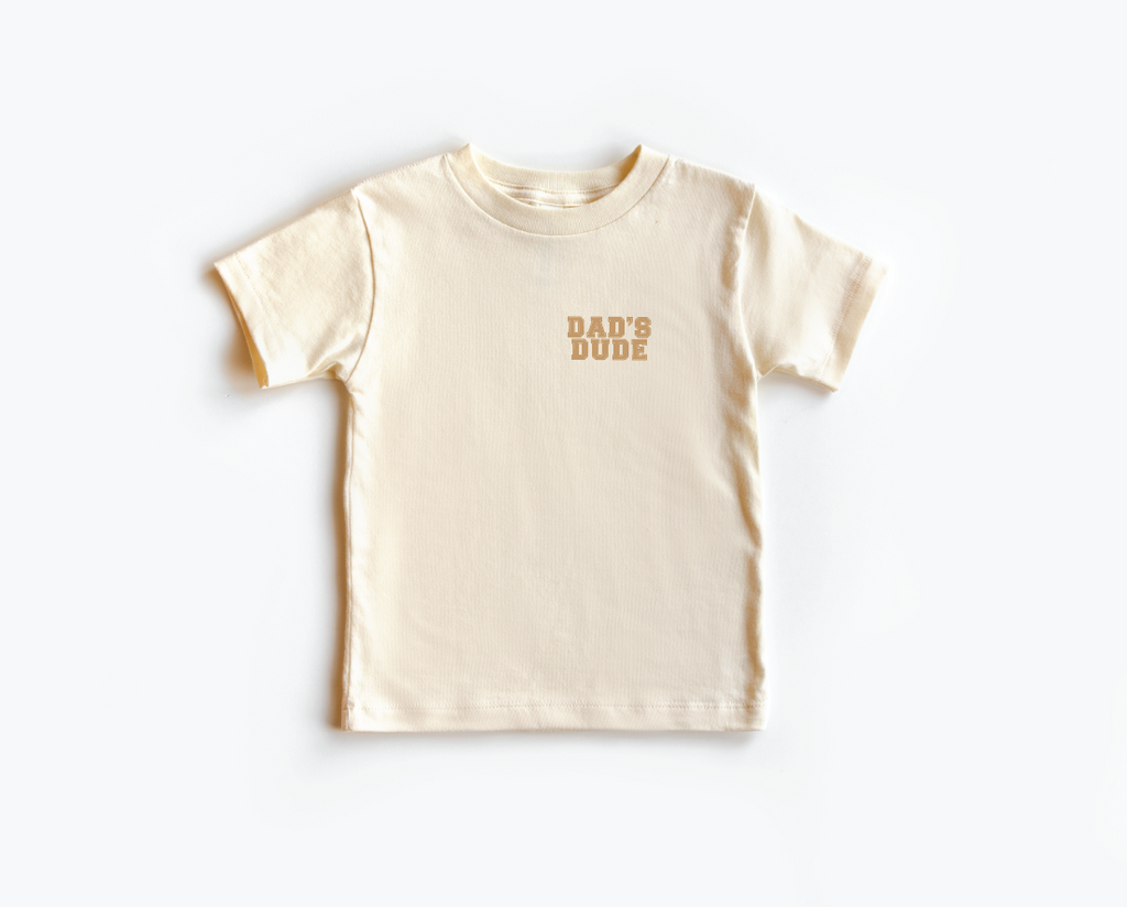 Dad's Dude Pocket Style Tee - Minimalist Unisex Shirt