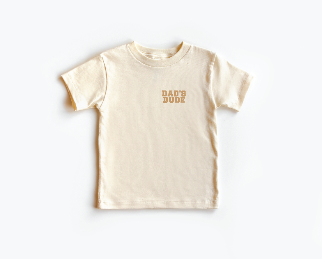 Dad's Dude Pocket Style Tee - Minimalist Unisex Shirt