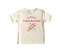 Little Firecracker Patriotic Kids Tee – Soft Cotton 4th of July