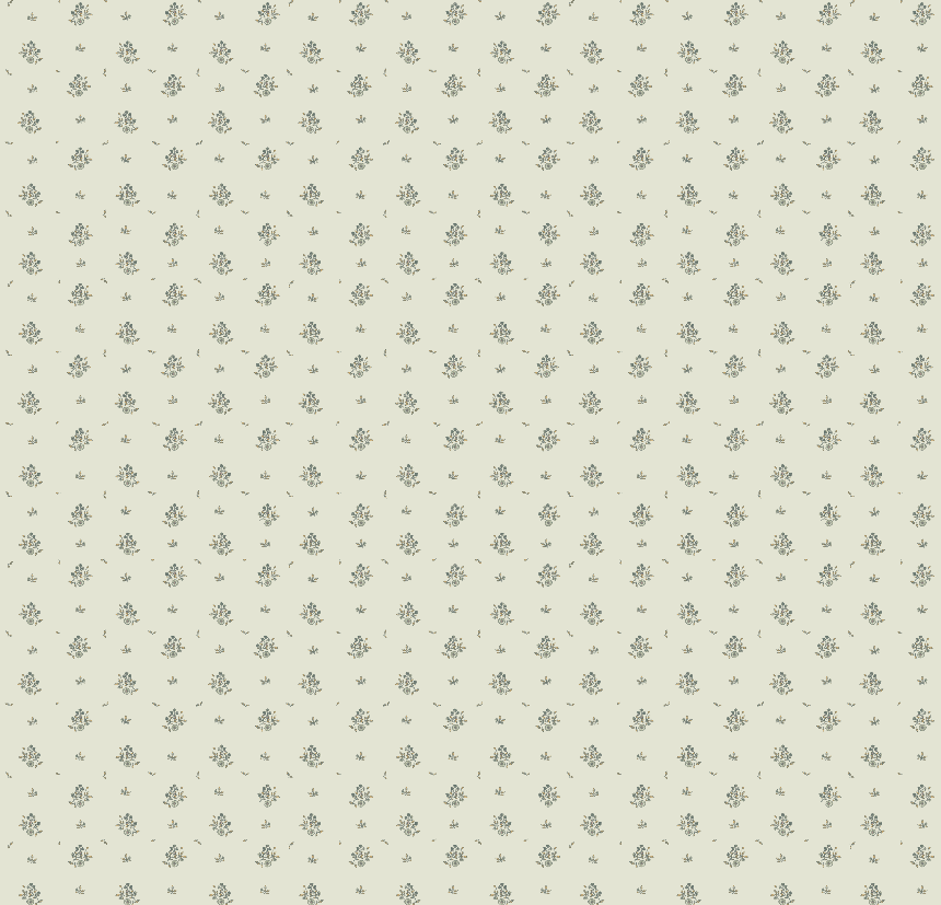 Petunia Floral Wallpaper in Pink, Blue and Cream