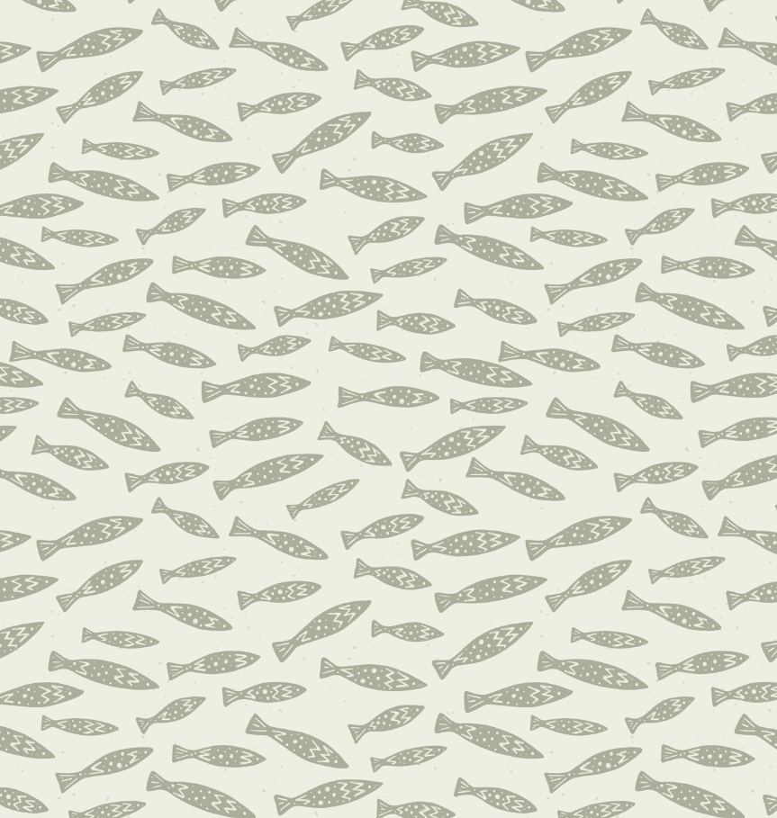 Skipper Coastal Wallpaper in Blue, White, and Beige
