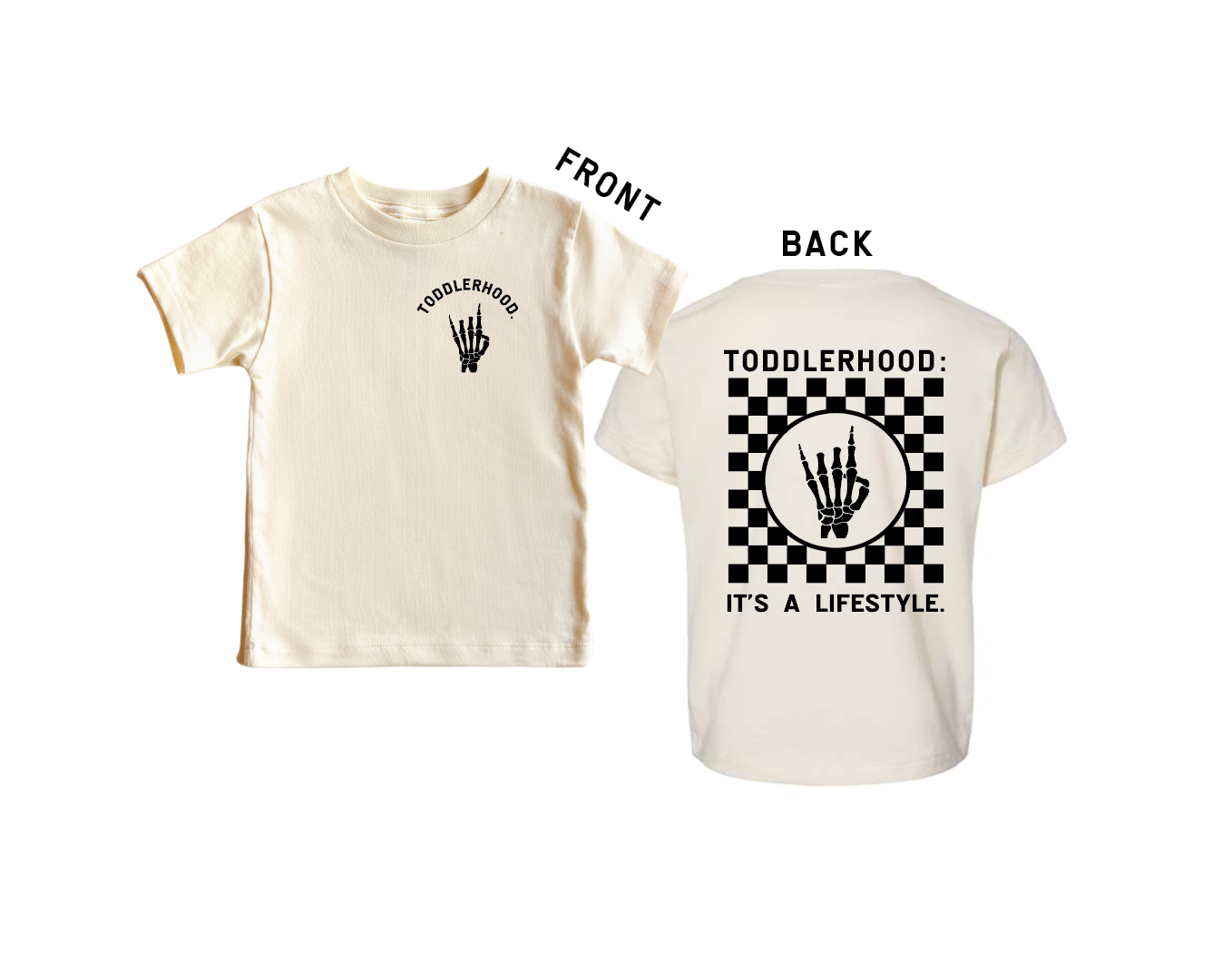 Toddlerhood It's a Lifestyle Kids Graphic Cotton Tee