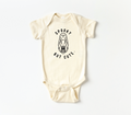 Baby unisex cream and black Spooky But Cute Halloween onesie