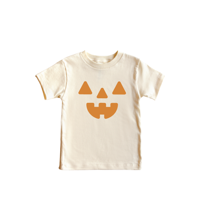 Jack-O-Lantern Tee - Cute Unisex Fall Graphic Cotton T-Shirt