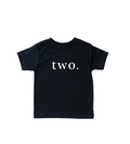 Unisex Two. Birthday Tee featuring a bold graphic design.