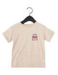 Classic God Bless the USA 4th of July Pocket Graphic Tee