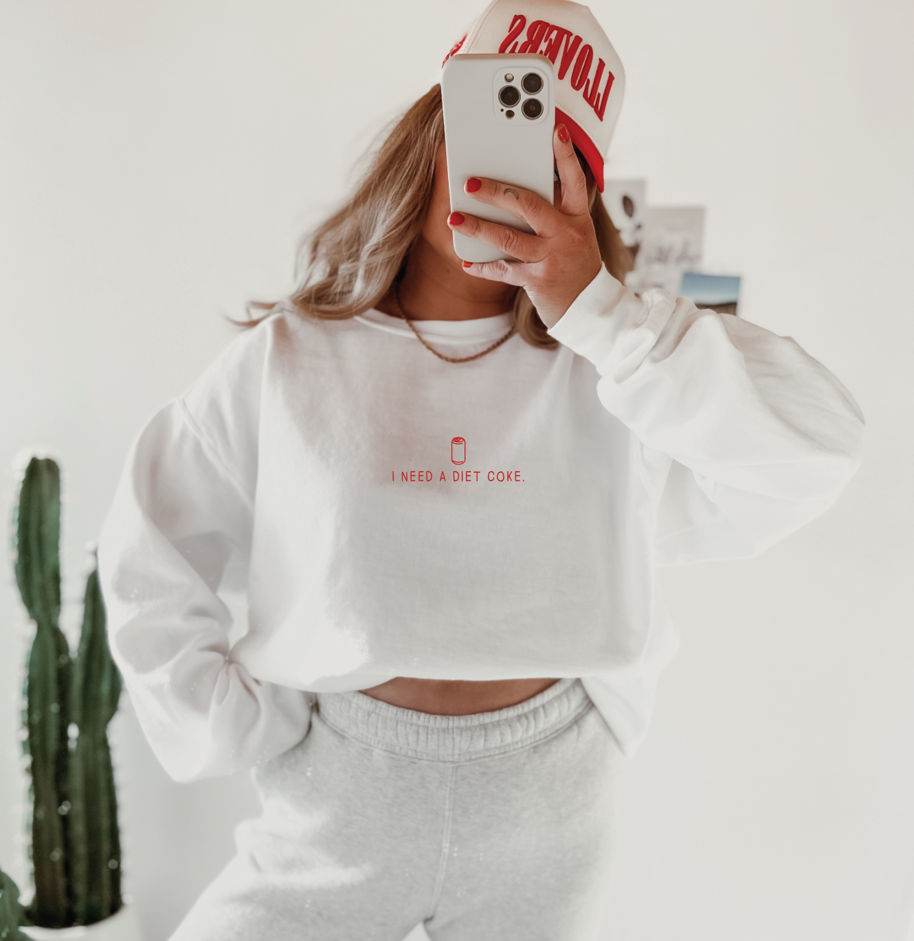 I Need A Diet Coke Unisex Knit Tee or Sweatshirt